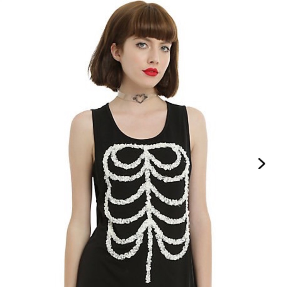 ISO Lace ribcage tank top